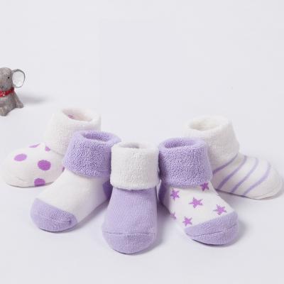 China Wholesale Cute Breathable Cartoon Organic Newborn Toddler Socks Baby Ankle Cotton Infant Socks for sale