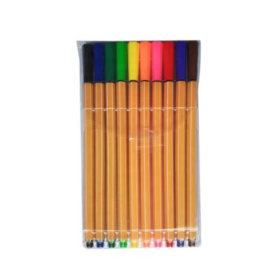 China STASUN Fineliner Tip Pen Colors Fineliner Markers Fineliner Drawing Sketch Colored Fineline Marker Pen for sale