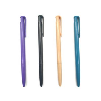 China Kind writing feeling STASUN classic simple pen multicolor basic plastic cheap retractable slim ballpoint pen for sale