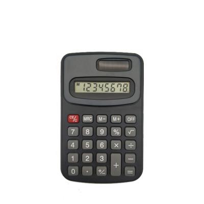 China STASUN 8 General Purpose Calculator Dual Digit Plastic Electronic And Solar Energy Mini Pocket Calculator for sale