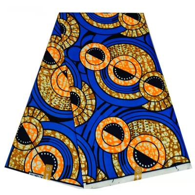 China 100% Super Quality African Polyester Wax Print Wax Print Fabrics Tear-Resistant Style Java Print Ankara Wax Fabric for sale