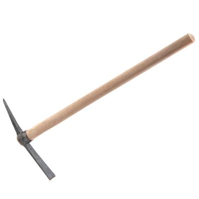 China Farm Tools Wholesale Goat Farming Tools Multifunctional Steel Head Handle Pickaxe for sale