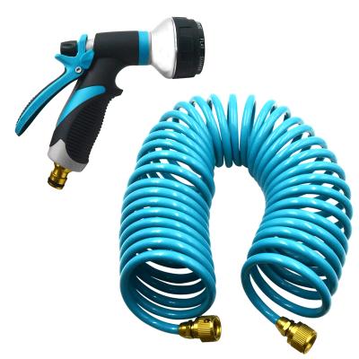 China Variable Flow Control Hot 8 Kinds Plastic Multifunctional Spray Guns Grow Home Lawn Hose Water Spraye High Pressure Gun for sale