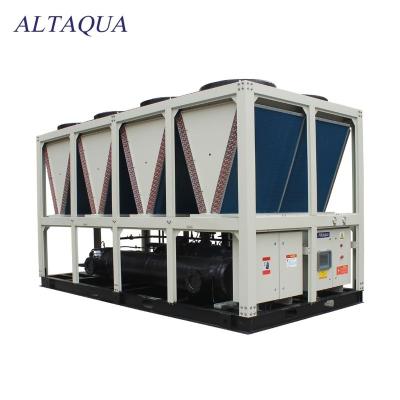 China Hotels Plastic Industrial Altaqua 40hp Injection Cooling Water Air Cooled Screw Chiller for sale