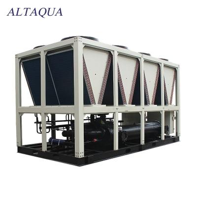 China Altaqua Hotels 150 Ton Screw Compressor Recirculating Ice Rink Low Temperature Cooling Air Cooled Refrigerator for sale