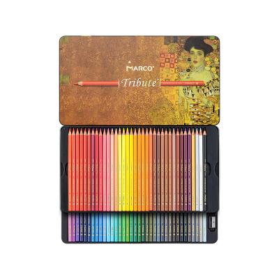 China Marco Masters Colored Pencils Professional Artist Designer Use Oil Coloring Pencil Gift Set 330007C for sale