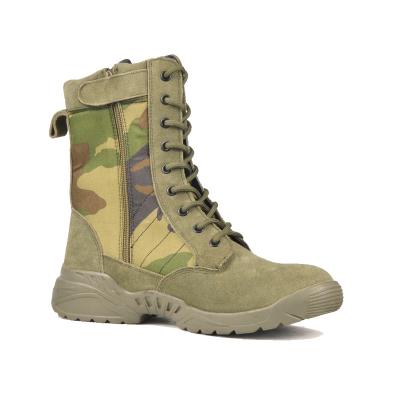 China Combat activities factory direct sales woodland camouflage military&army boots and shoes mow boots leather tractical high safety outdoor boots for sale