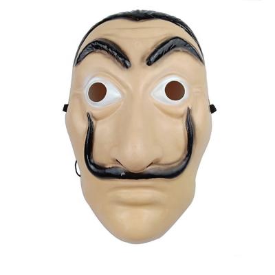 China The Halloween Heist La Casa De Papel Money Party Decoration The Salvador Dali Mask Mascara Masque Cosplay Face Mask Props for sale