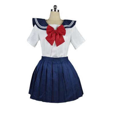 China Polyester Anime Kids Girl Japan School Uniform Sailor Dress Halloween Cosplay Costume JK School Uniform Sailor Dress for sale