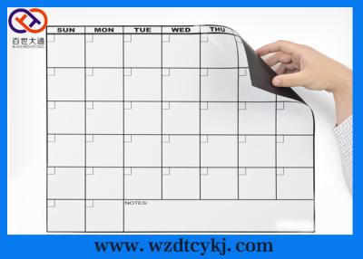 China Decoration Schedule Calendar Fridge Magnet/Fridge Daily Calendar Magnets for sale