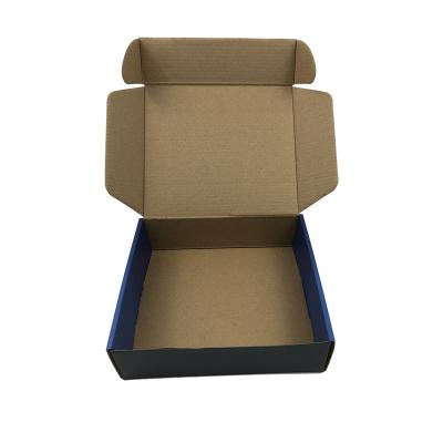 China Wholesale Logo Matt Lamination Corrugated Materials Recycled Custom Cardboard Announcement Square Kraft Paper Box For Electronic Products for sale