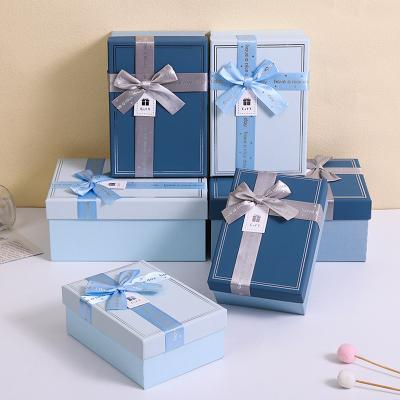 China Atmospheric Recycled Souvenir DIY Paper Box Materials Fashion Gift Storage Packaging for sale