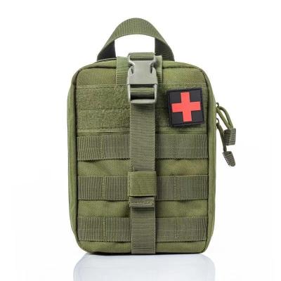 China Portable Tactical Travel Water Proof First Aid Waist Bag Medical Kit Bag For Hiking Home Waist Bag for sale