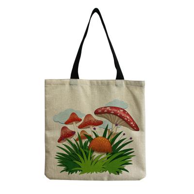 China Other Canvas Bag Cotton Canvas Tote Medium Reusable Grocery Shopping Bags for sale