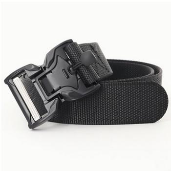 China 2020 durable new, men and women magnetic buckle belt, outdoor tactical belt buckle buckle, can be customized logo for sale