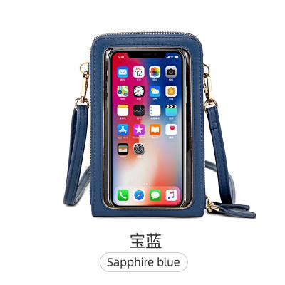 China Waterproof Cross - Body Mobile Phone Purse Women Touch Screen Bag Crossbody Wallet Purse for sale