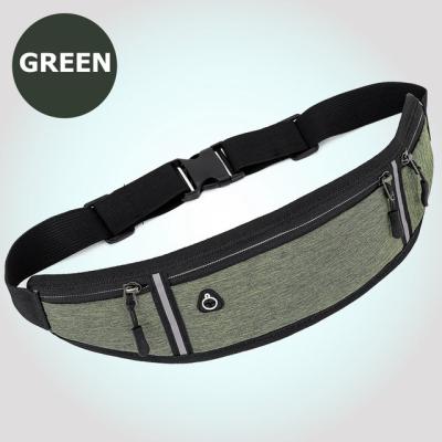 China Water Proof Waist Bag Men Professional Running Women Hidden Pocket Gym Phone Bags Running Belt Waist Pack for sale