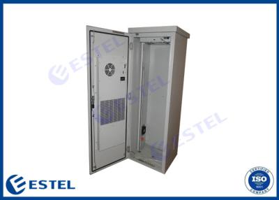 China 42U 19Inch Rack Telecom Equipment Cabinet With One Front Door for sale