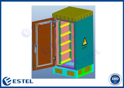 China Dust Proof 20U RAL7035 Weatherproof Electrical Cabinet for sale