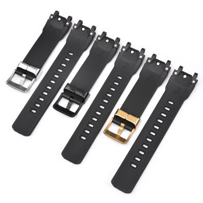 China Classic Silicone Smartwatch Accessioers Band Elastic Bands For MTG-B1000 Strap For G-Shock Strap For GST-W120 L-S130 for sale