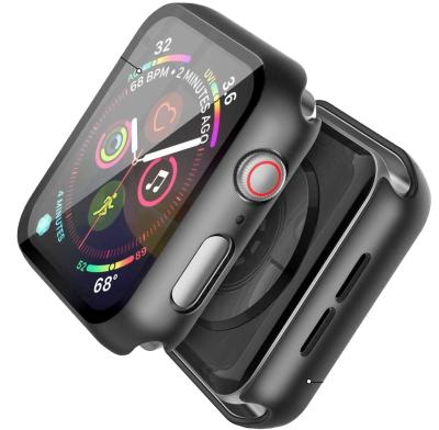 China Plastic PC Watch Screen Protector Case Apple Watch Protector For Apple Watch Shell Frame Shatter-Resistant for sale