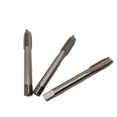 China Good Performance Machinery Hss Steel Spiral Groove Titanium Straight Tap for sale