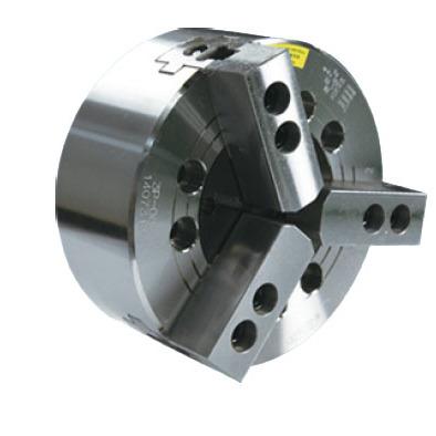 China 3 Jaw Bushing 210mm 8 Inch Hydraulic Steel Lathe Chuck Maximum Chucking Diameter for sale