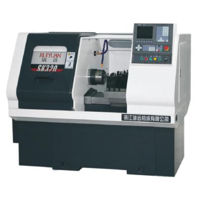 China Metal Processing Economical High Rigidity Sk320 Manual Chuck CNC Lathe for sale