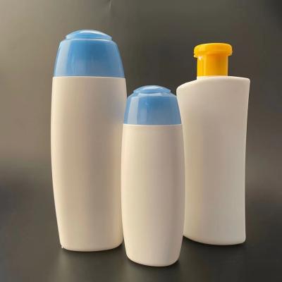 China Personal Care Hair Conditioner PE Shampoo Packaging 400ml 200ml Empty Plastic Cosmetic Bottle for sale