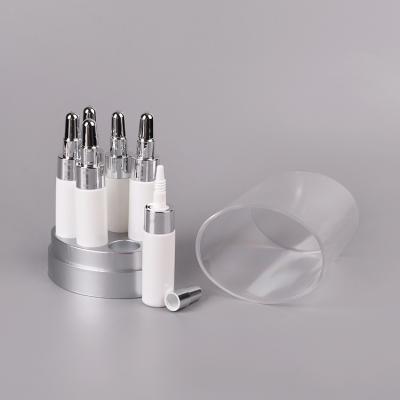 China Wholesale Personal Care Round PE Plastic Mini Ampoule Bottles Cosmetic Suit With Cap 3ml *6pcs for sale