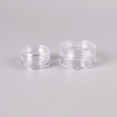 China Free Sample Personal Care 3g 5g 10g 15g 20g Small Cosmetic Cream Jar Plastic PS Jar for sale