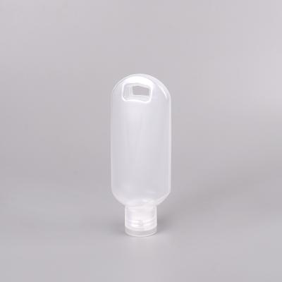 China Personal Care 500ml Clear PET Transparent Pump Bottle For Hand Sanitizer for sale