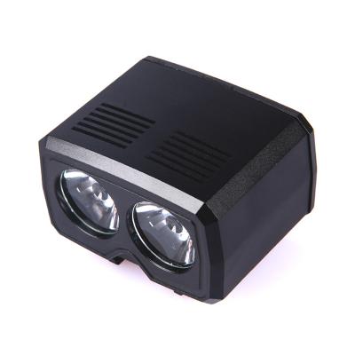 China Aluminum Alloy LED Bicycle Light Set Super Bright Bike Lights LED Bike Headlight for sale