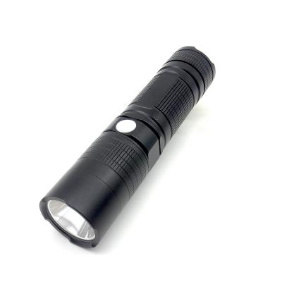 China Mini High Power Rechargeable Tactical Torch Light 26650 LED Flashlight Camping Rechargeable Flashlight for sale