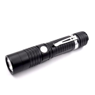 China Camping Hand LED Torch Camping Flashlight 10W Defensive Flashlight 1000 Lumen Outdoor Waterproof LED Self Defense Light for sale