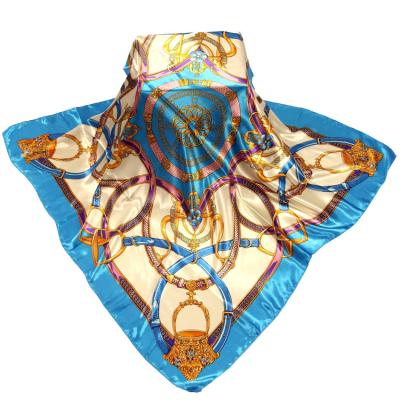 China Square China Professional Manufacture Custom Motley Silk Scarf for sale