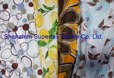 China Reactive Print Custom Cotton Fabric / Custom Printed Cloth 72GSM for sale