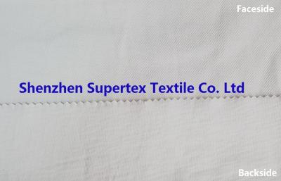 China Die Kleidungs-Gewebe-Jersey-Kalvarienberg-Twill der Baumwolldoppelschicht-Kinder im Weiß zu verkaufen