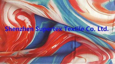 China 60GSM Viscose Rayon Fabric 75GSM Reactive Print For Garment Or Decoration for sale