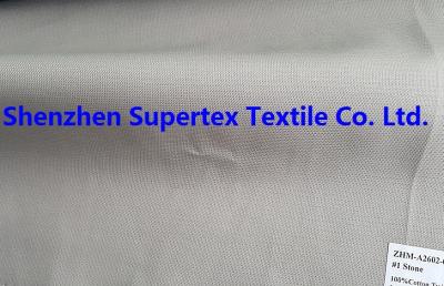 China Double Layer Garment Cotton Twill Fabric 310GSM 147CM  , Print Custom Fabric for sale