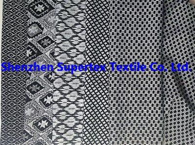 China Garn gefärbtes Ausdehnungs-Kleider-Polyester Knit-Gewebe 160CM 225GSM zu verkaufen