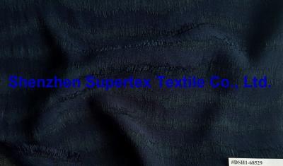 China 120D*40S Cupro Rayon  Navy Large Jacquard for sale