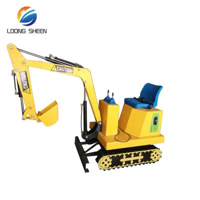 China Outdoor Playground Kids Ride On Excavator Children Small Excavator For Sale for sale