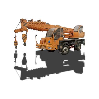 China TRUCK CRANE 16 Ton Brand New Truck Crane Electric Winch Pickup Truck Crane for sale