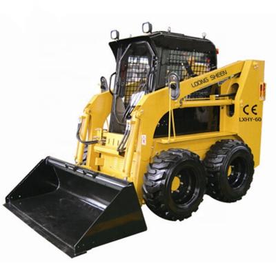 China Building material shops mini skid steer loader mini skid steer loader for sale LXHY-60 for sale