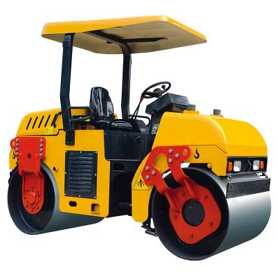 China 3 Ton Road Construction Machinery Mini Vibratory Roller Compactor ZN385 21Kw for sale