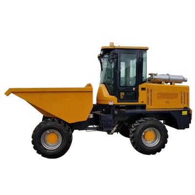 China Cheap Construction Material Mini Stores 4WD 5Ton Dump Truck Dumper for sale