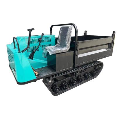 China Mining Equipment 1ton Mini Crawler Dumper Small Dumper Dumper for sale