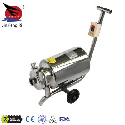 China Mobile Sanitary Stainless Steel Sanitary Pump, For Food, Beverage, Wine Processing BAW-Y for sale