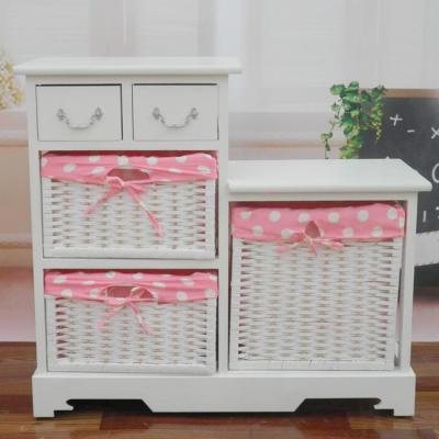 China Custom Solid Wood Garden Home Furniture Vintage Wooden Cabinet for sale